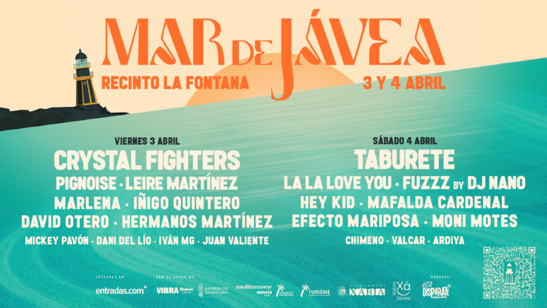 Itinerary Mar de Javea concert Javea Easter 2026